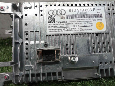 PANTALLA MULTIFUNCION, AUDI, Q5 (8R)