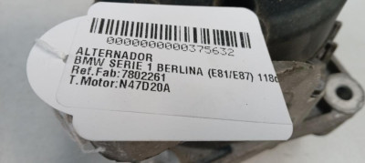 ALTERNADOR, BMW, SERIE 1 BERLINA (E81/E87)