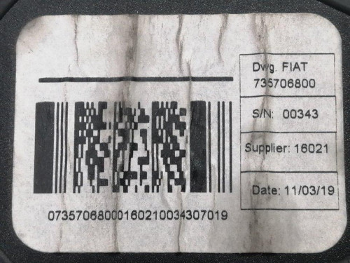  CINTURON SEGURIDAD DELANTERO DERECHO CITROEN JUMPER FURGÓN 