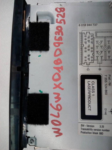  SISTEMA AUDIO / RADIO CD, OPEL, COMBO D 