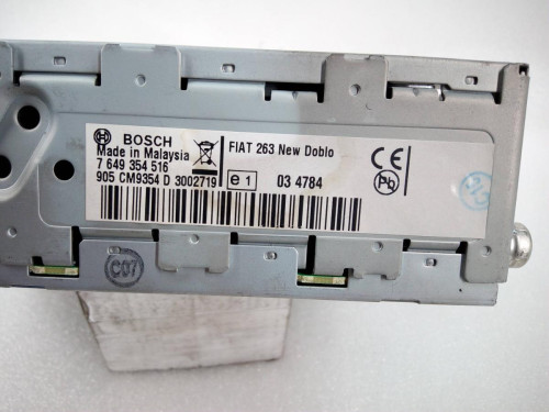  SISTEMA AUDIO / RADIO CD, OPEL, COMBO D 