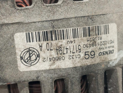 ALTERNADOR, FIAT, II PUNTO (188) BERLINA