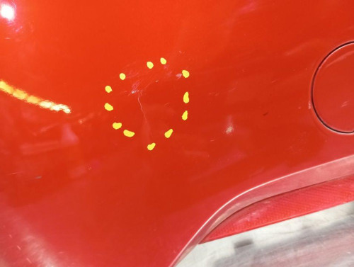  PARAGOLPES TRASERO SMART FORFOUR 