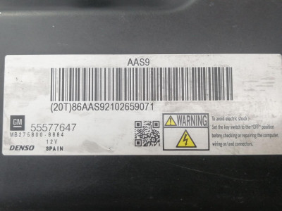 CENTRALITA MOTOR UCE, OPEL, ASTRA J BERLINA 5P
