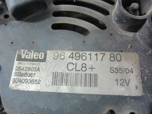  ALTERNADOR Peugeot 307 (S1)(04.2001) 