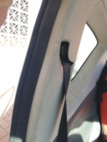 CINTURON SEGURIDAD DELANTERO DERECHO, PEUGEOT, 107