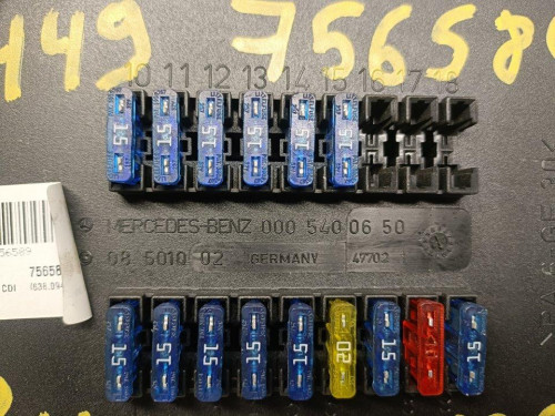  CAJA RELES / FUSIBLES, MERCEDES-BENZ, VITO FURGÓN (638) 