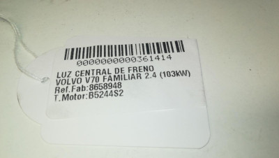 LUZ CENTRAL DE FRENO, VOLVO, V70 FAMILIAR