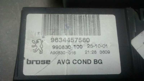  ELEVALUNAS DELANTERO IZQUIERDO PEUGEOT 307 (S1)(04.2001) 