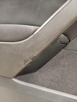 GUARNECIDO PUERTA DELANTERA IZQUIERDA, VOLKSWAGEN, GOLF VI (5K1)(10.2008)