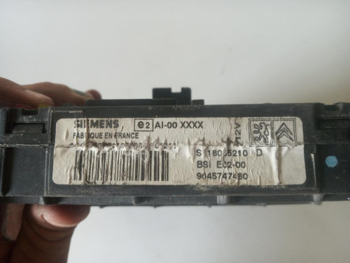 CENTRALITA MOTOR UCE Peugeot 206 BERLINA 4-PT. 