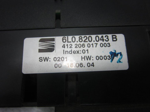  MANDO CALEFACCION / AIRE ACONDICIONADO Seat IBIZA (6L1) 