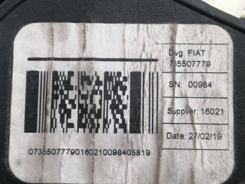  CINTURON SEGURIDAD DELANTERO IZQUIERDO Citroen JUMPER FURGÓN 