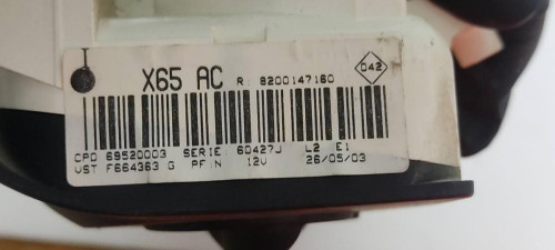 MANDO CALEFACCION / AIRE ACONDICIONADO Renault CLIO II FASE II (B/CB0) 