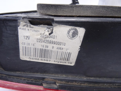 PILOTO TRASERO IZQUIERDO INTERIOR, ALFA ROMEO, GIULIETTA (191)