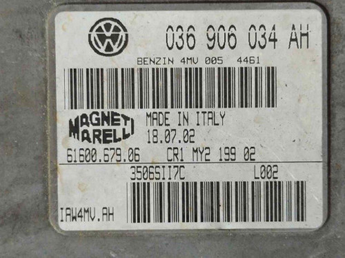 CENTRALITA MOTOR UCE Seat IBIZA (6L1) 
