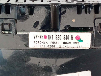CUADRO INSTRUMENTOS, SEAT, ALHAMBRA (7V9)