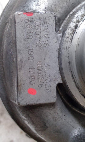  TURBOCOMPRESOR MERCEDES-BENZ CLASE A (BM 169) 