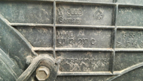  ELECTROVENTILADOR, AUDI, A3 (8L) 