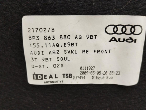 NO IDENTIFICADO Audi A3 (8P1) 
