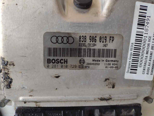  CENTRALITA MOTOR UCE AUDI A4 AVANT (8E) 
