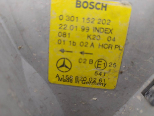 FARO DERECHO Mercedes-Benz CLASE A (BM 168) 