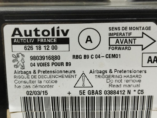 CENTRALITA AIRBAG CITROEN BERLINGO COMBI 