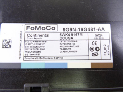 MODULO ELECTRONICO, JAGUAR, XF