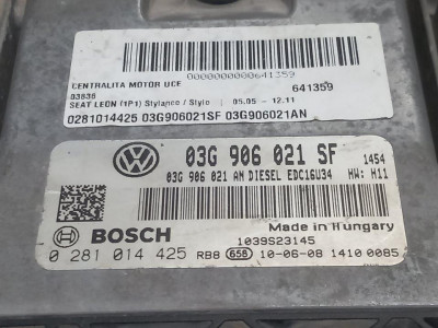 CENTRALITA MOTOR UCE, SEAT, LEON (1P1)