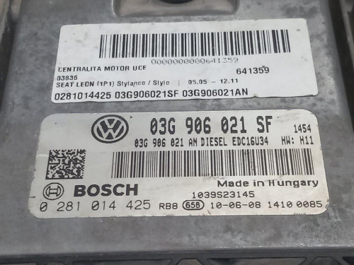 CENTRALITA MOTOR UCE SEAT LEON (1P1) 