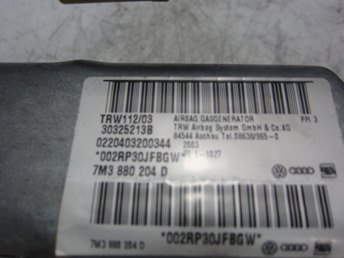  AIRBAG DELANTERO DERECHO SEAT ALHAMBRA (7V9) 