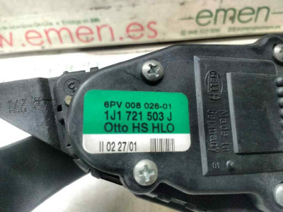 POTENCIOMETRO PEDAL, VOLKSWAGEN, GOLF IV BERLINA (1J1)(10.1997)