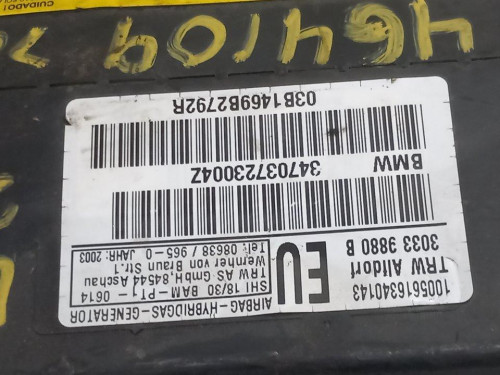  AIRBAG LATERAL DELANTERO DERECHO BMW SERIE 3 BERLINA (E46) 