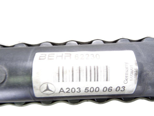  RADIADOR AGUA, MERCEDES-BENZ, CLASE C (BM 203) BERLINA 