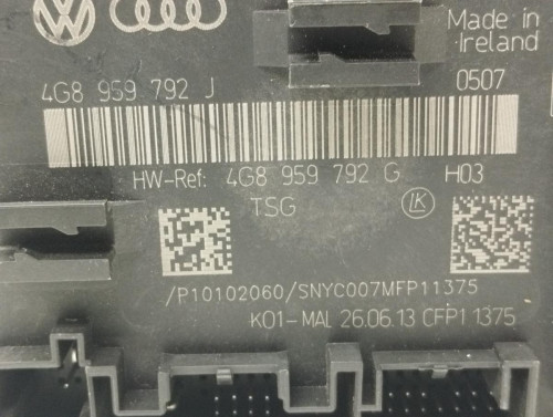  MODULO ELECTRONICO AUDI A6 AVANT (4G5) 