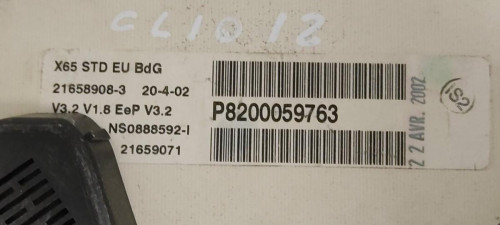 CUADRO INSTRUMENTOS RENAULT CLIO II FASE II (B/CB0) 