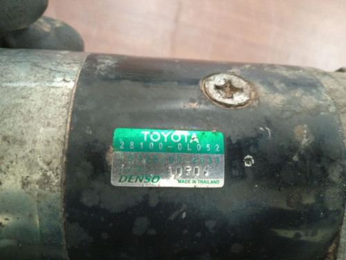 MOTOR ARRANQUE Toyota HILUX (KUN) 