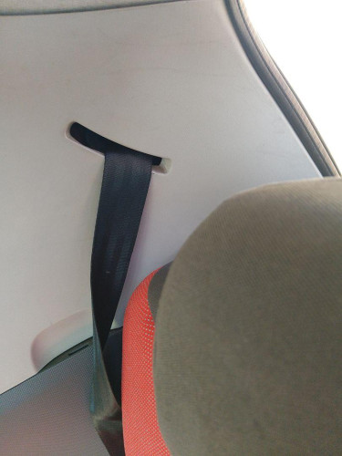 CINTURON SEGURIDAD TRASERO DERECHO, PEUGEOT, 107