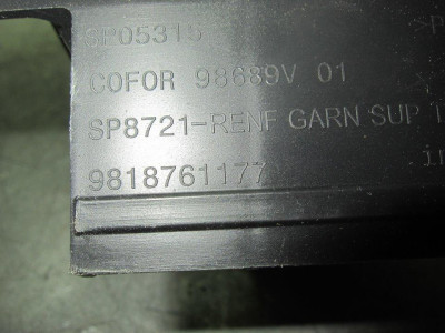 MOLDURAS TRASERAS, PEUGEOT, 508