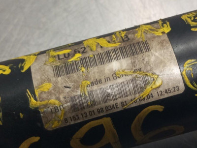 TRANSMISION CENTRAL DELANTERA, PORSCHE, CAYENNE (TIPO 9PA)