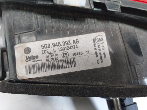  PILOTO TRASERO DERECHO INTERIOR Volkswagen GOLF VII BERLINA (BQ1/BE2) 