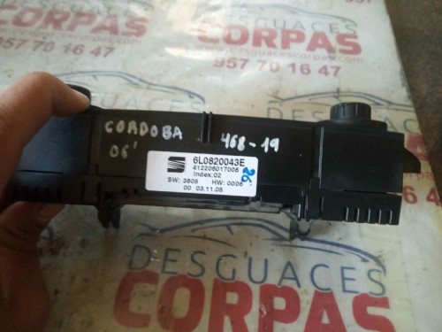 MANDO CLIMATIZADOR Seat CORDOBA BERLINA (6L2) 