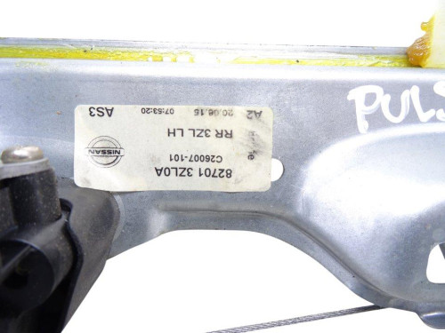  ELEVALUNAS TRASERO IZQUIERDO, NISSAN, PULSAR (C13M) 