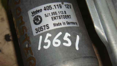 MOTOR LIMPIA DELANTERO, Skoda, ROOMSTER (5J7)