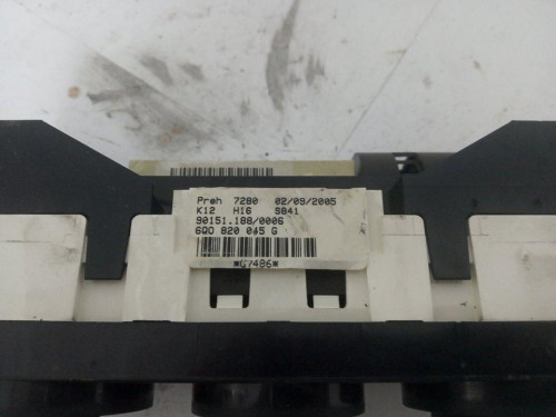 MANDO CALEFACCION / AIRE ACONDICIONADO VOLKSWAGEN POLO IV (9N1) 