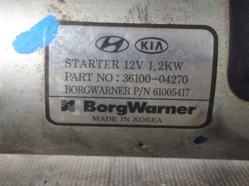 MOTOR ARRANQUE Hyundai I30 FASTBACK (PD) 
