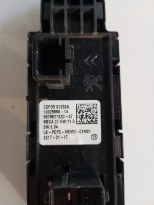 MANDO ELEVALUNAS DELANTERO IZQUIERDO, PEUGEOT, 3008