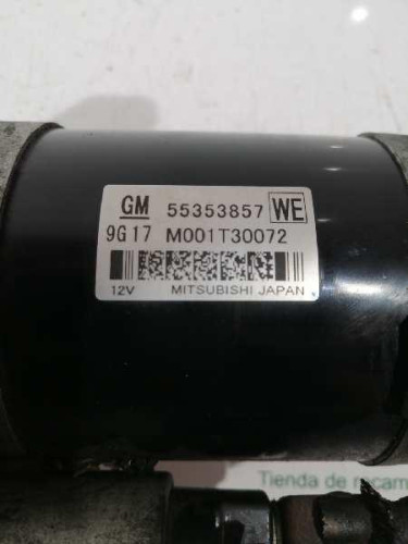 MOTOR ARRANQUE, OPEL, INSIGNIA BERLINA 