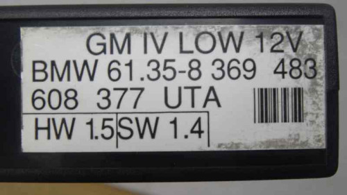  MODULO ELECTRONICO BMW SERIE 3 COMPACTO (E36) 