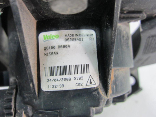  FARO ANTINIEBLA DERECHO NISSAN QASHQAI (J10) 